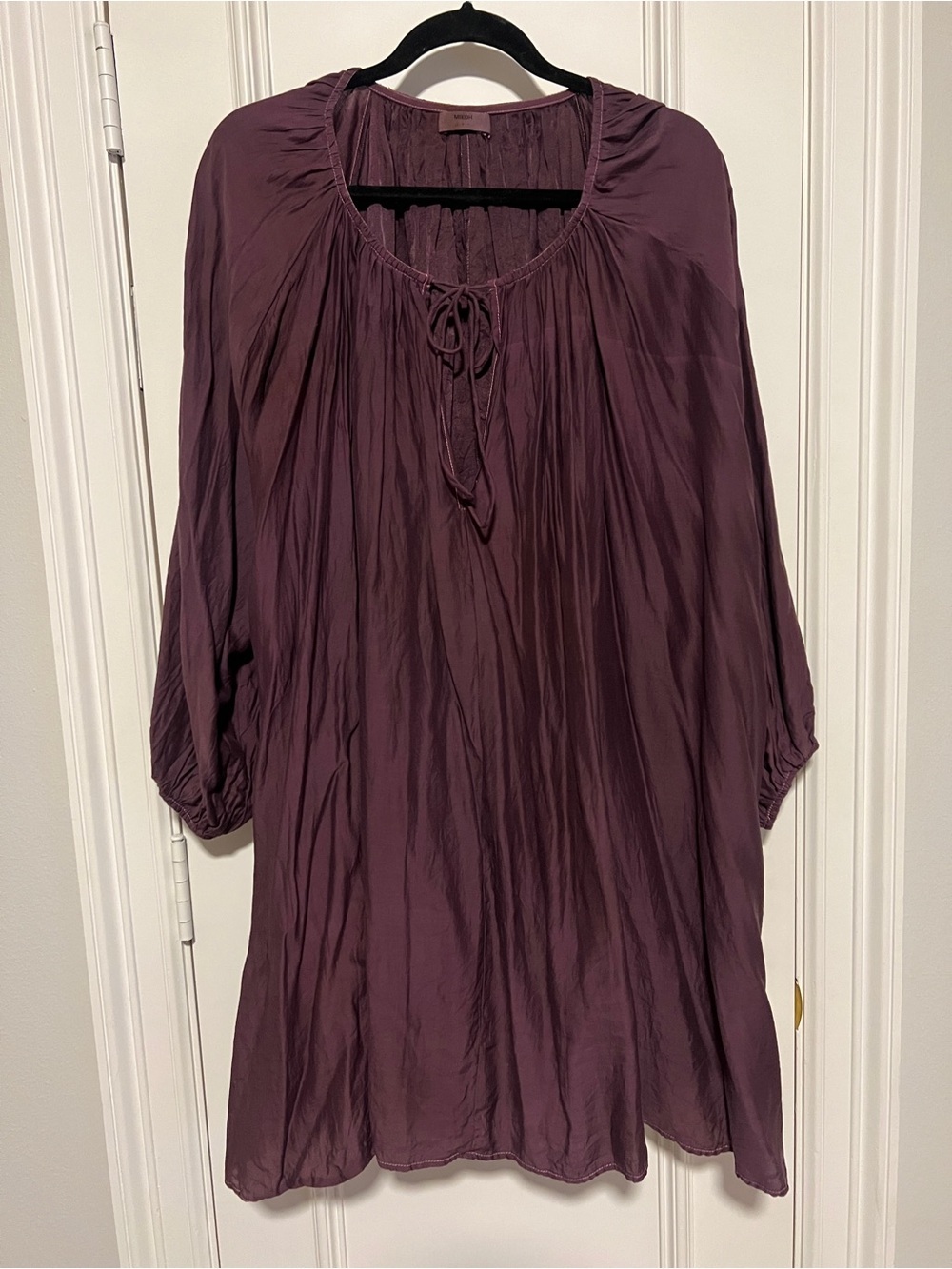MIKOH silk dress custom dyed size 1
